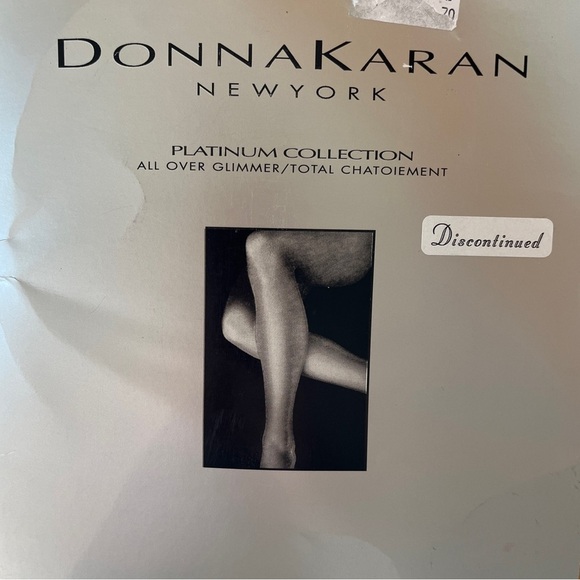 Donna Karan New York Platinum Collection All Over Glitter Tights - Picture 3 of 4